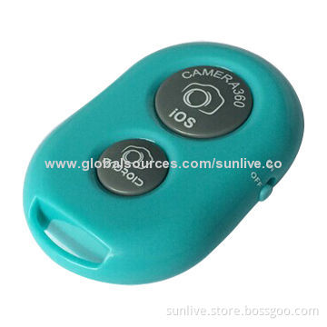2014 new design travel free taking photos wireless bluetooth remote shutter for Android and IOS